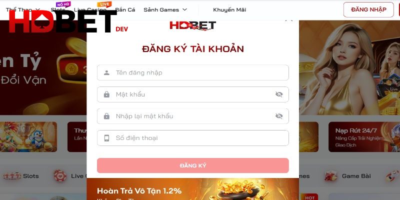 Chi tiết quy trình đăng ký
