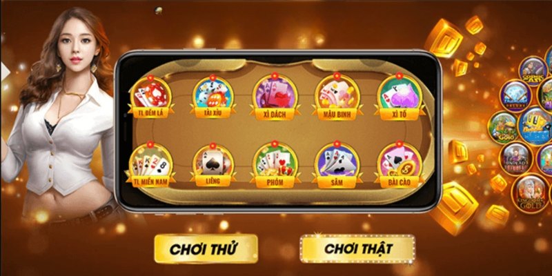 Sảnh game bài ấn tượng
